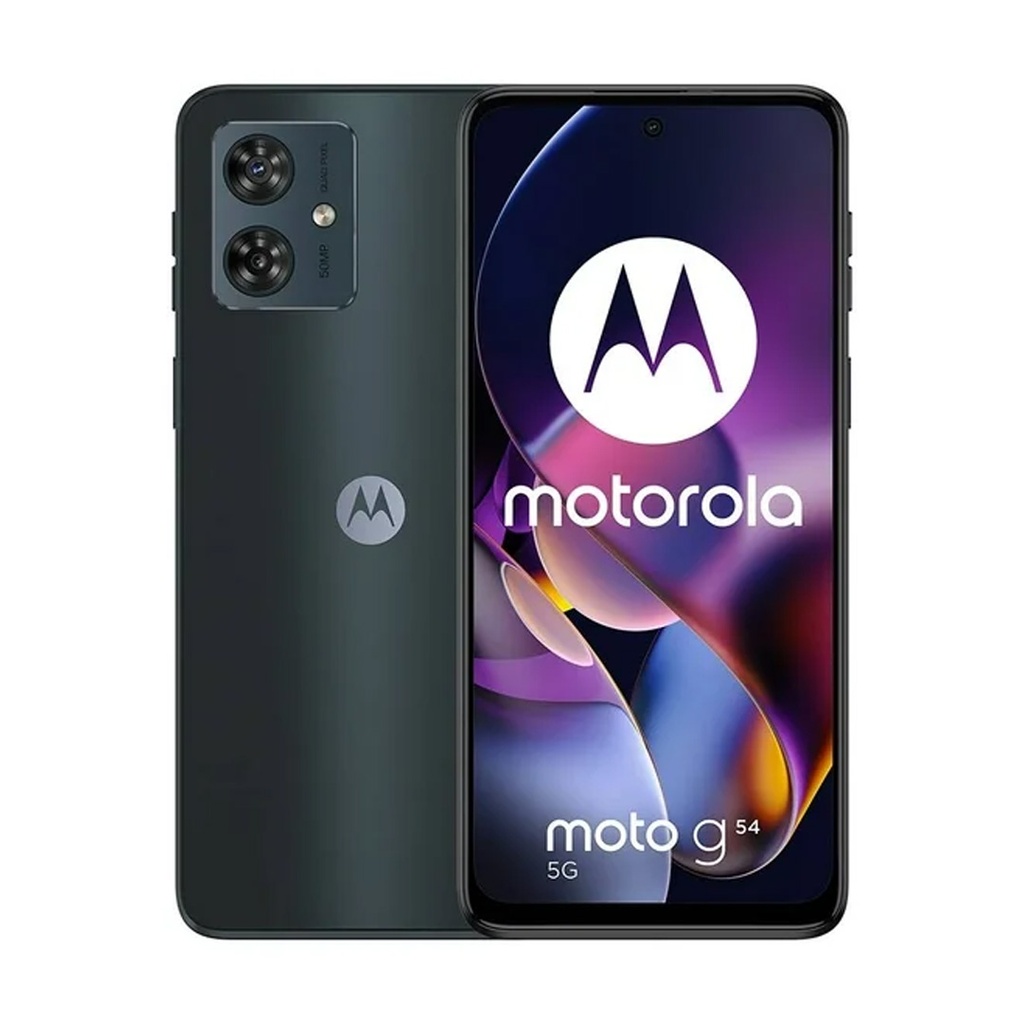 Motorola G54 5G 8GB, 256GB - Negro espacial - Plan Maya Móvil Plus 3GB 3M