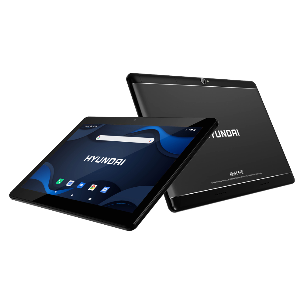 Hyundai HyTab Plus 10LC2, LTE, Black + Hyundai Smartwatch 1.69 Sw001series Color De La Caja Negro + Servicio incluido: Maya Móvil 99