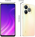 INFINIX Smartphone Smart 8, 3GB 64GB - Dorado + Servicio Maya Móvil Plus 3GB vigencia 30 días