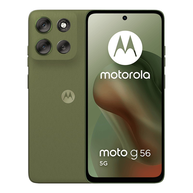 Moto G56 8GB, 256GB - Verde + Servicio Maya Móvil Plus 3GB vigencia 30 días