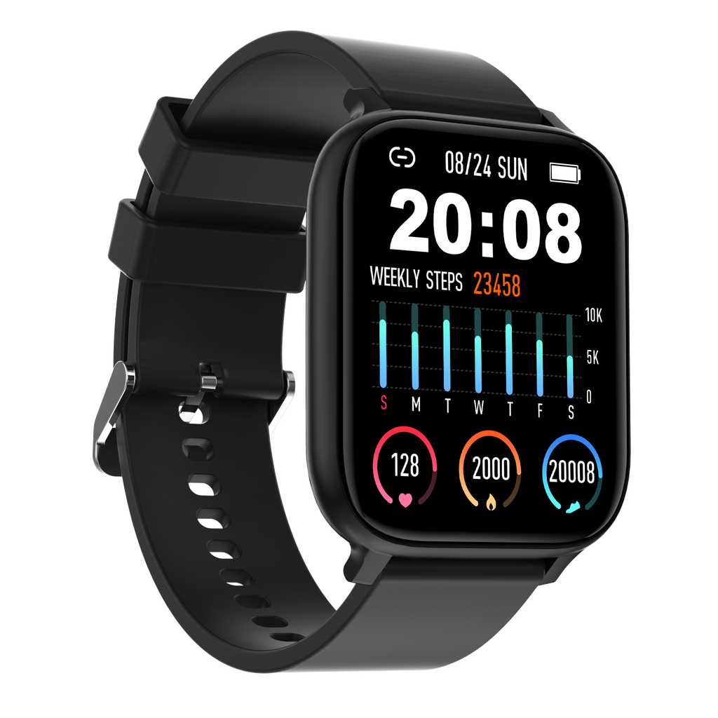 Hyundai HyTab Plus 8LAB1, LTE, Black + Hyundai Smartwatch 1.69 Sw001series Color Negro + Servicio incluido: Maya Móvil 99