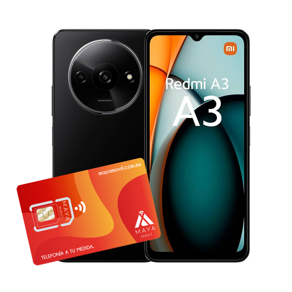 Xiaomi Redmi A3 - 3+64GB - Midnight Black -X