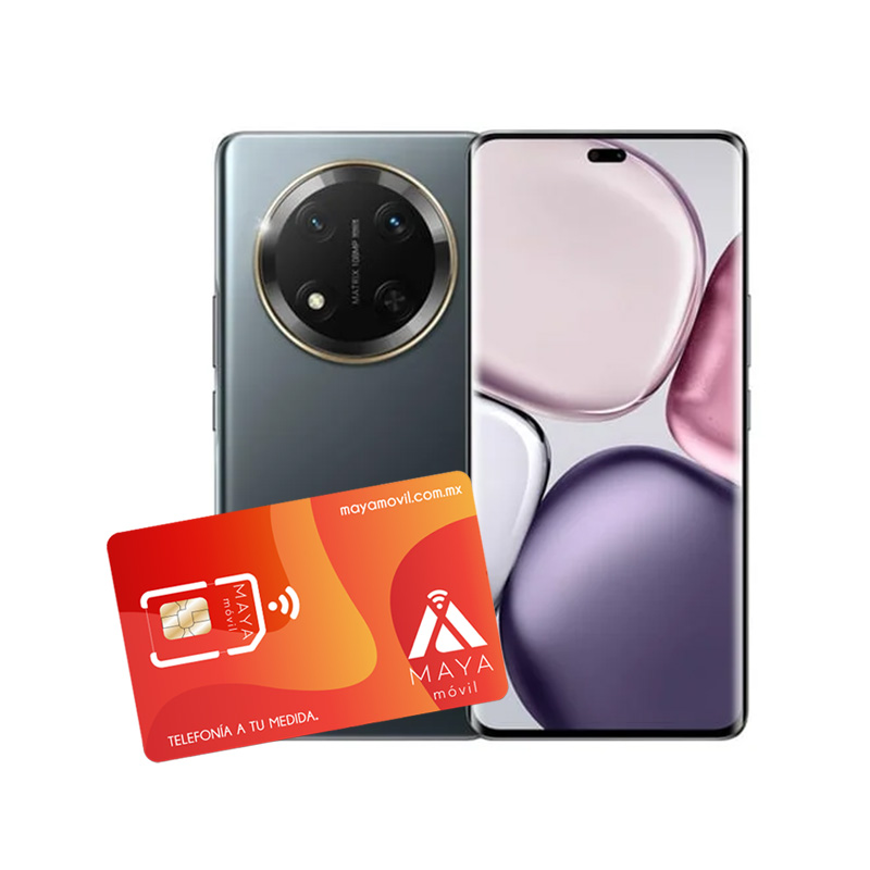 Honor X9C 8GB Ram 256GB, Negro + SIM Maya Móvil 2GB