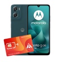 Plan anual Maya Móvil Standard 12GB + Equipo Moto G06 4GB, 128GB - Azul