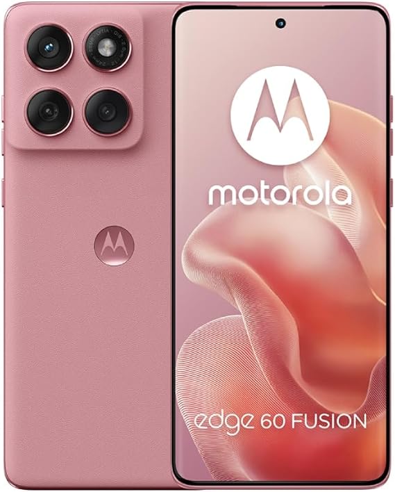 Motorola Edge 60 Fusion 8GB, 256GB Rosa + SIM Maya Móvil Eco 2GB por 30 días.