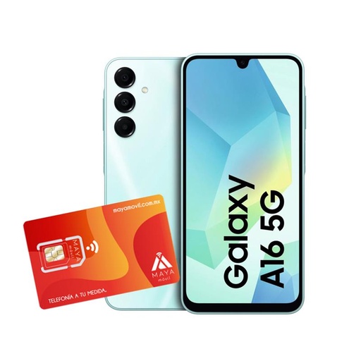 [SM-A165MLGGTPA/NEW] Samsung A16 6GB, 128GB - Green + Servicio Maya Movil Pro
