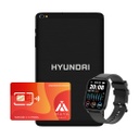 Hyundai HyTab Plus 8LAB1, LTE, Black + Hyundai Smartwatch 1.69 Sw001series Color Negro + Servicio incluido: Maya Móvil 99